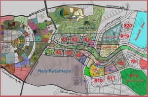 خريطة العاصمة الإدارية الجديدة